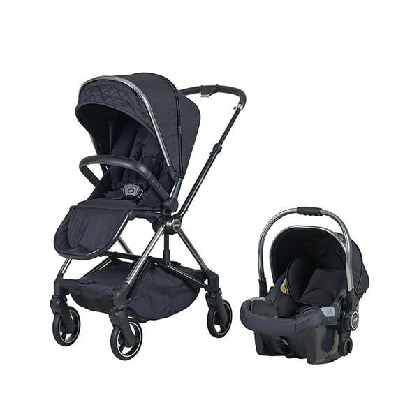 Prego Mios Travel Bebek Arabası Silver Siyah