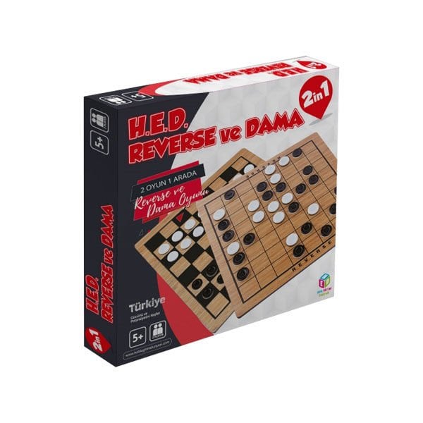 Hobi Reverse Ve Dama 2in1