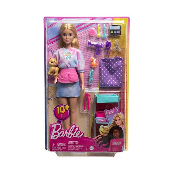 Barbie Malibu Stilist Bebek Seti