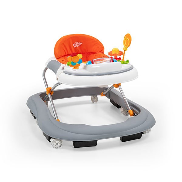 Baby 2 Go Toodle Lüks Yürüteç Turuncu