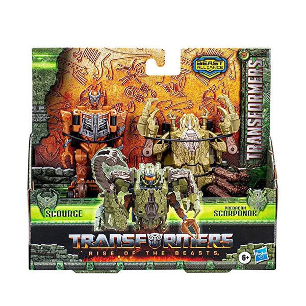 Transformers Rise Of The Beasts İkili Figür Scourge
