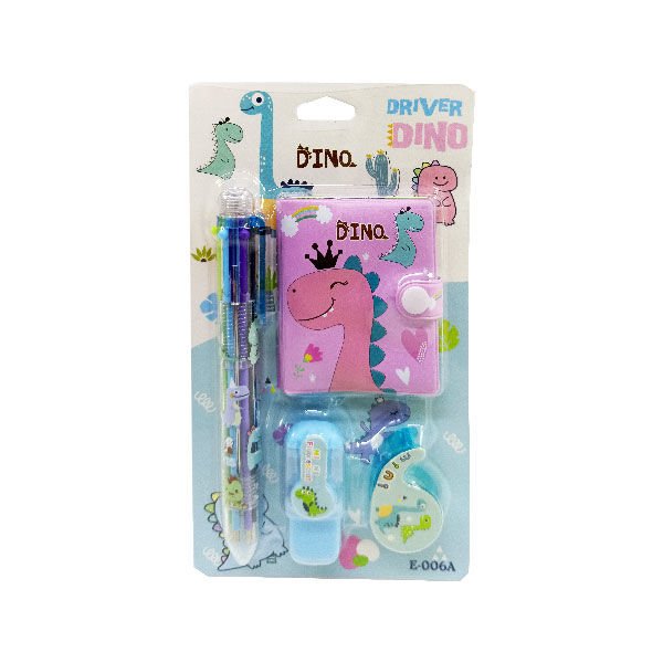 Dino Notluk Seti Pembe