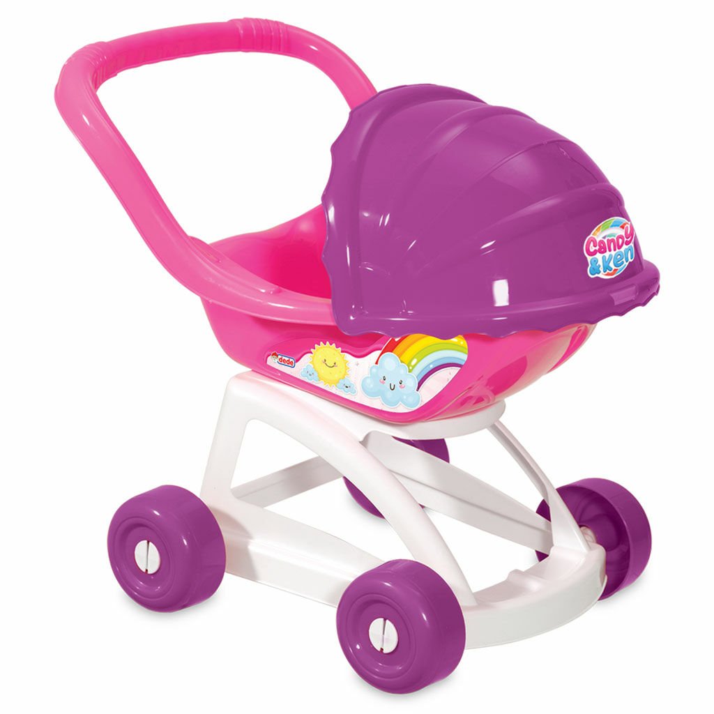 Dede Oyuncak Candy & Ken Tenteli Bebek Arabası