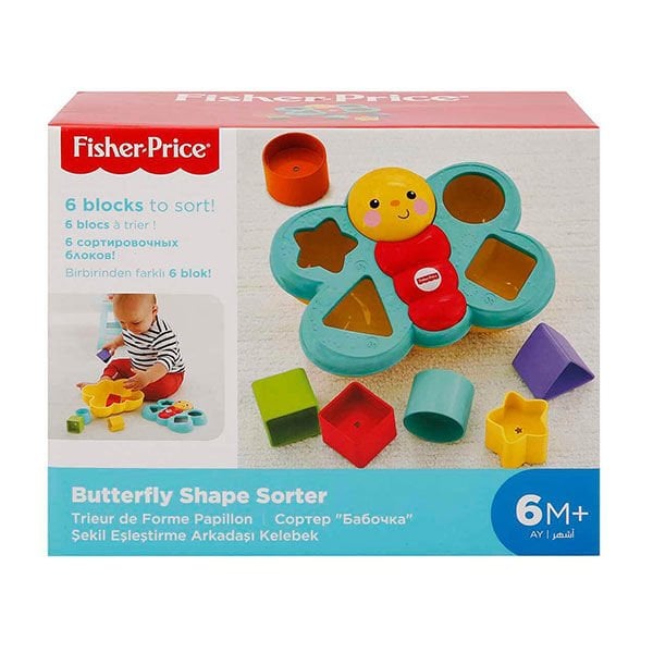 Fisher-Price Şekil Eşleştirme Arkadaşı Kelebek