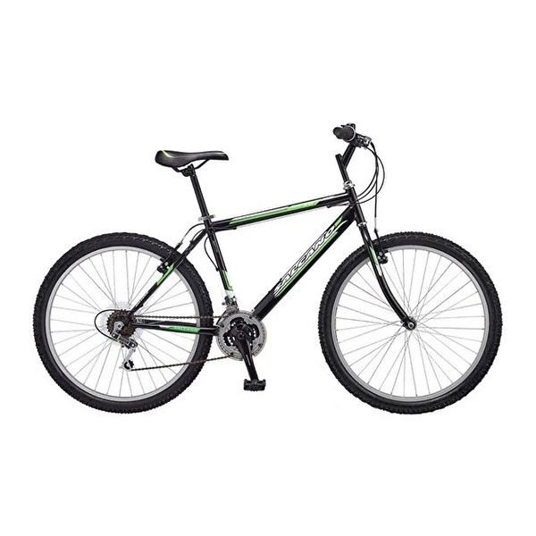 Salcano Excel S 26 Jant (155-170 cm Boy) Pabuç Fren 21 Vites Siyah Yeşil Koyu Gri