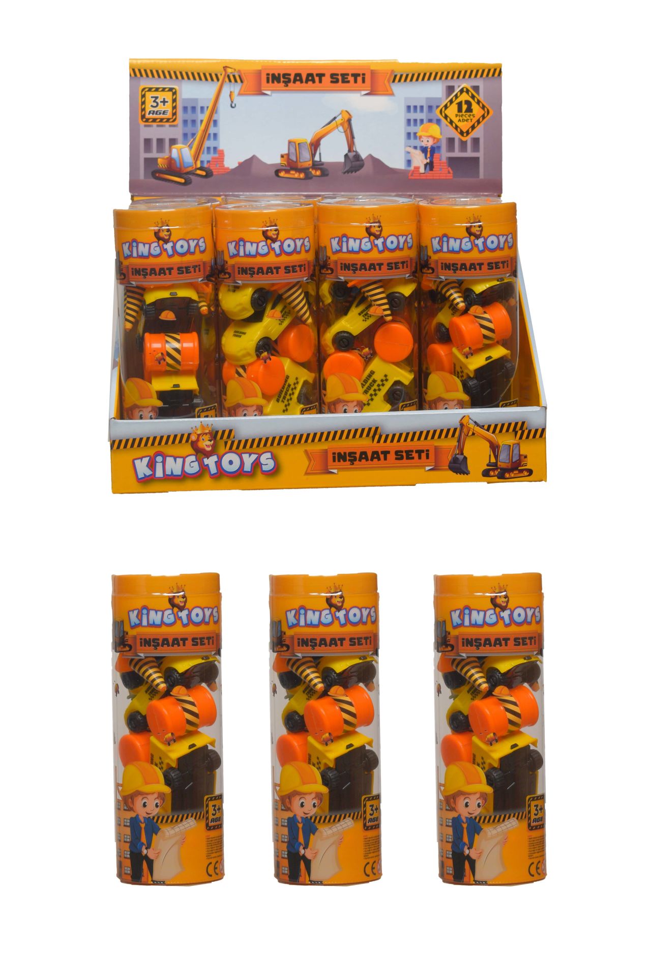 King Toys LAL1131 İnşaat Seti