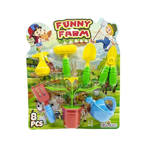 King Toys ENG-1053 Kartela Bahçıvan Seti