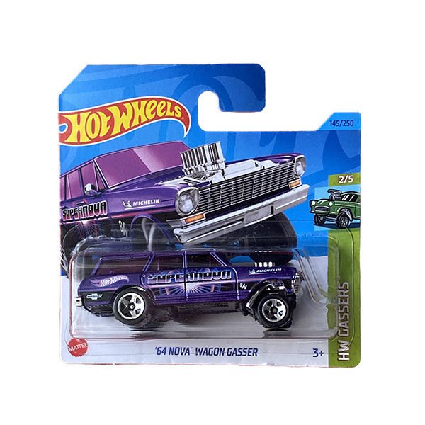 Hot Wheels Tekli Arabalar '64 Nova Wagon Gasser