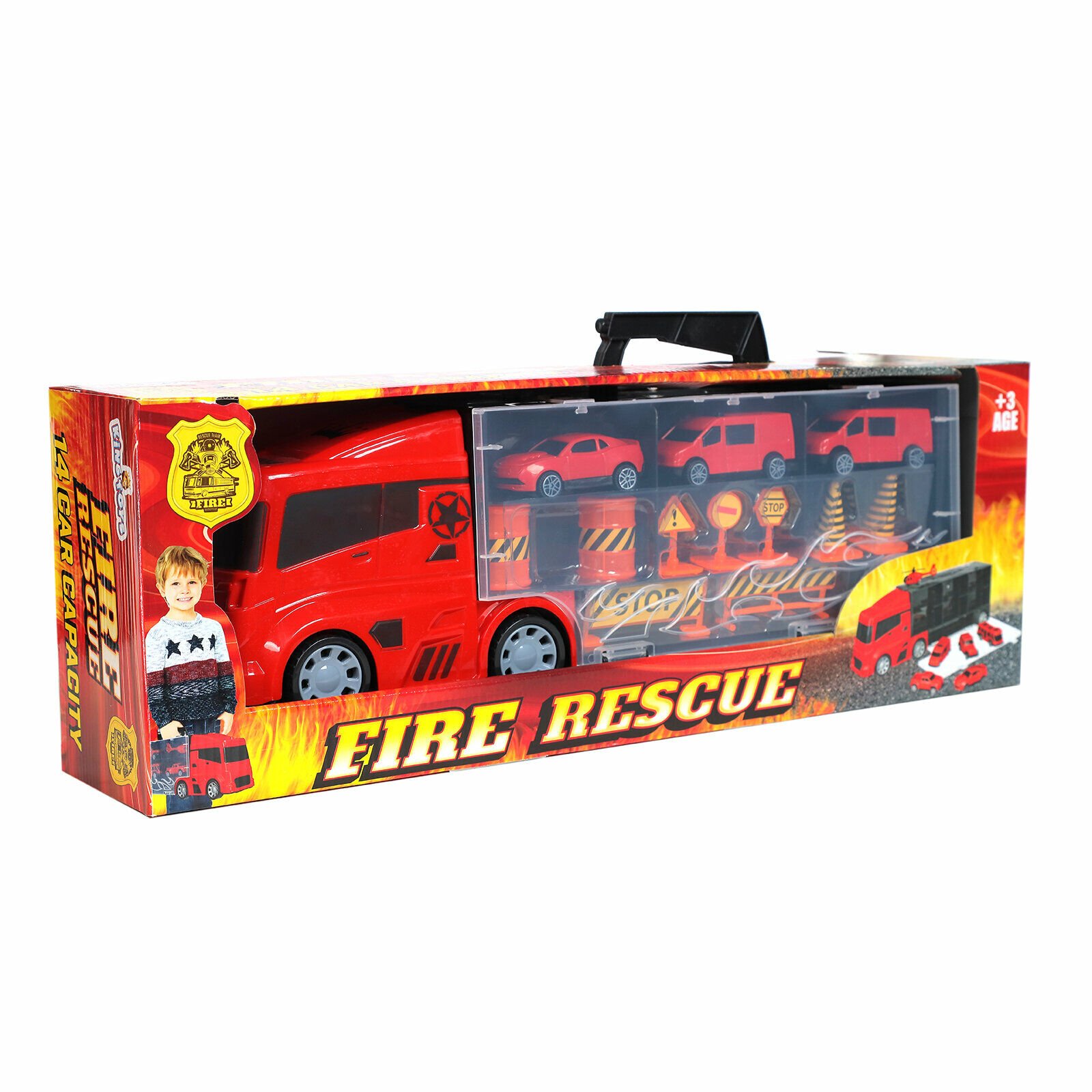 King Toys LAL2016 Tır İtfaiye Araçları