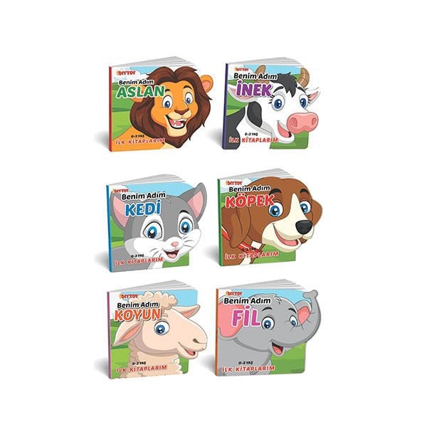 Diy Toy Benim Adım Hayvanlar 6'lı Set