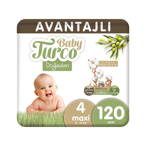 Baby Turco Doğadan Bonus Maxi 4x120