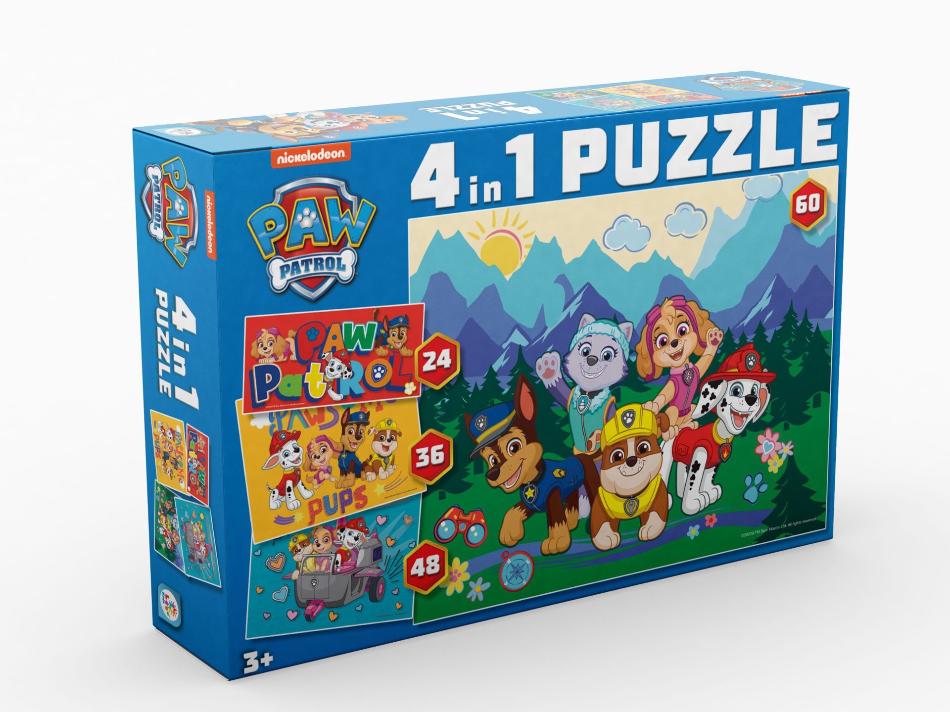 Laço Kids PW7931 Paw Patrol 4in1 Puzzle