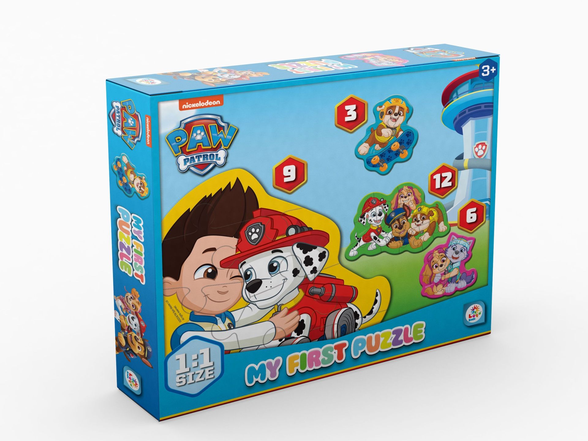 Laço Kids PW7932 Paw Patrol Baby Puzzle