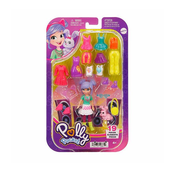 Polly Pocket Farklı Kombin Eğlencesi Tavşan