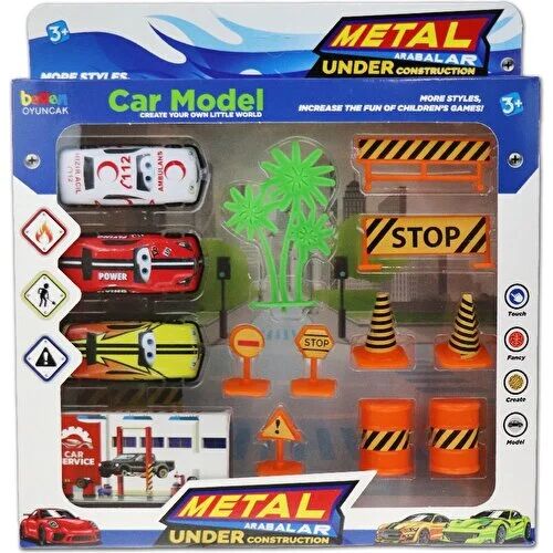 Beren BRN-2315 Kutulu Metal Trafik Seti