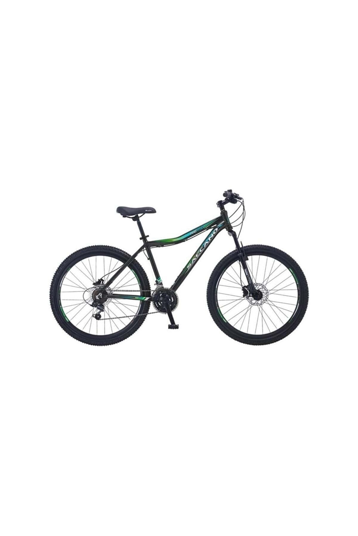 Salcano Ng950 27,5 HD 27,5 Jant 18 İnc (170-180 cm Boy) Hidrolik Disk Fren Dağ Bisikleti-Siyah Turkuaz Yeşil