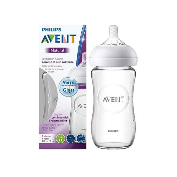 Philips Avent Natural Cam Biberon 240 ml Tekli