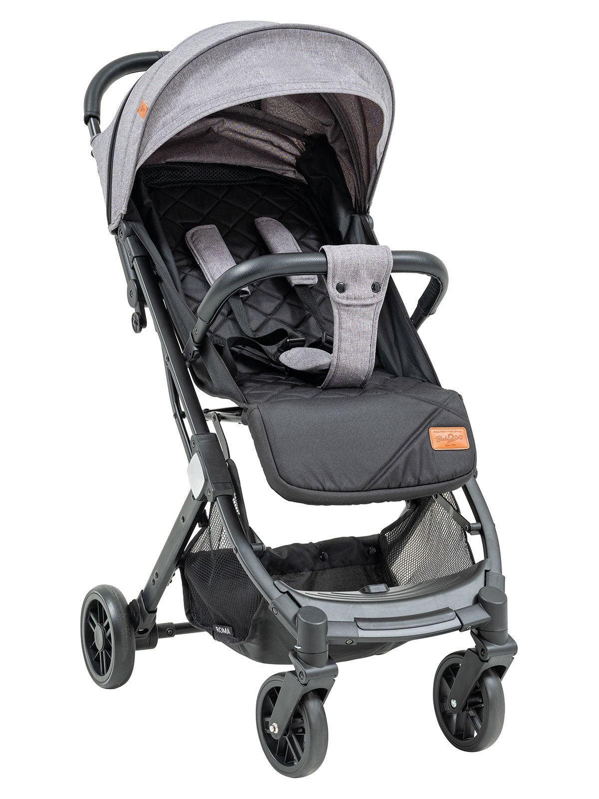 Baby2Go Roma Cabin Bebek Arabası Koyu Gri