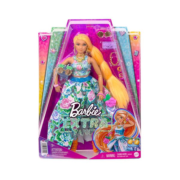 Barbie Extra Fancy Çiçekli Kostümlü