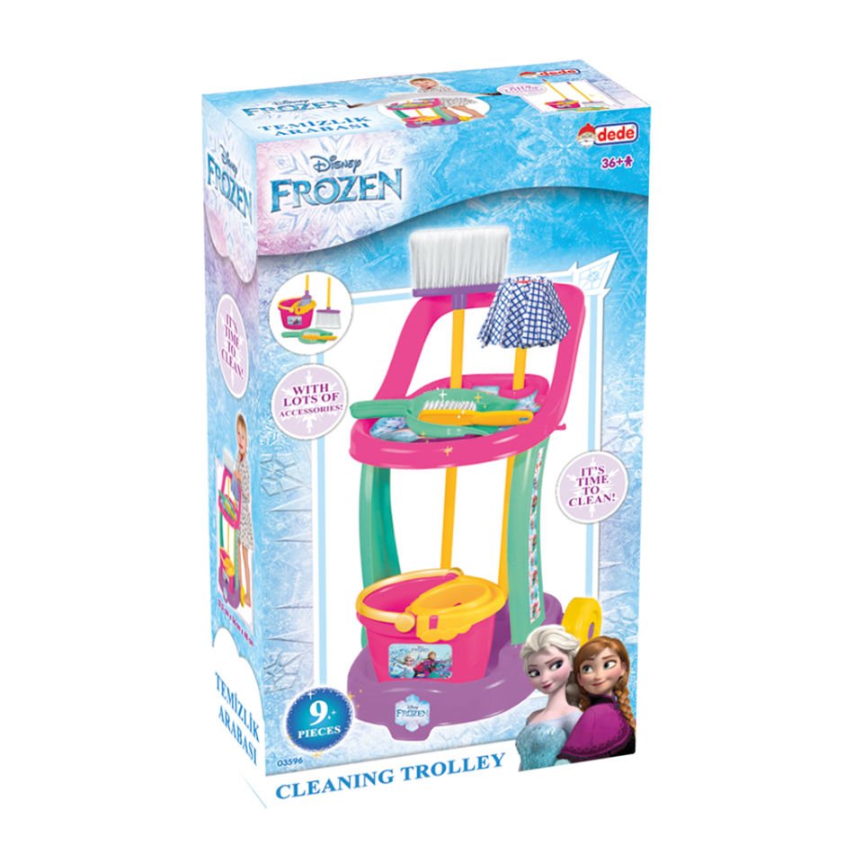 Dede Frozen Temizlik Arabası