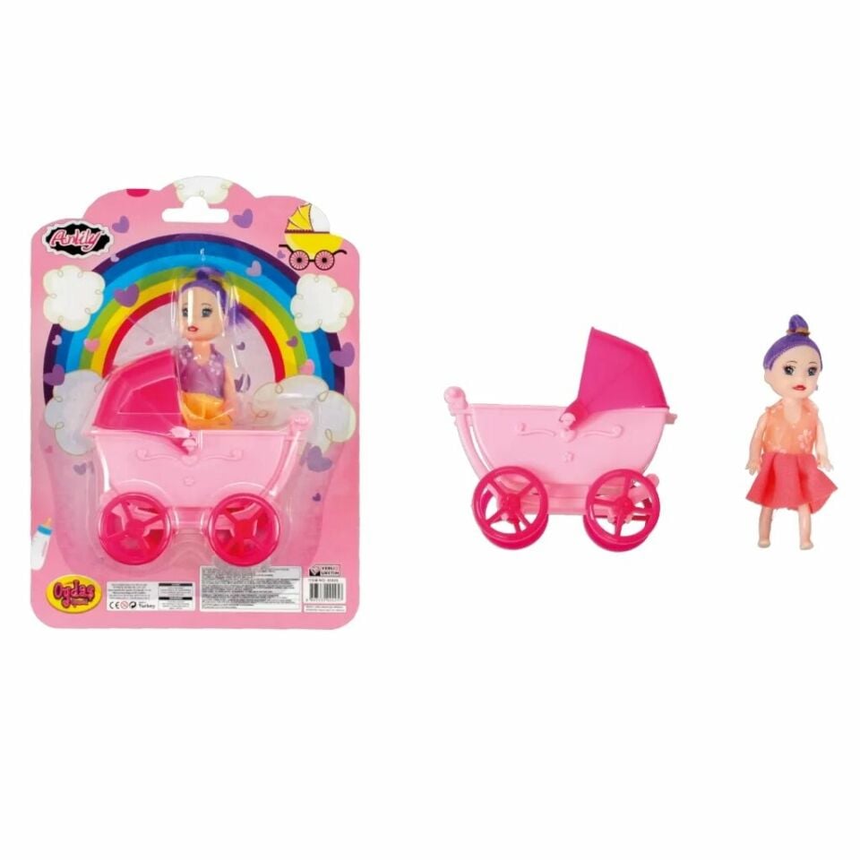 Oydaş OYD-02425 Anlıly Kart Bebekli Yataklı Puset