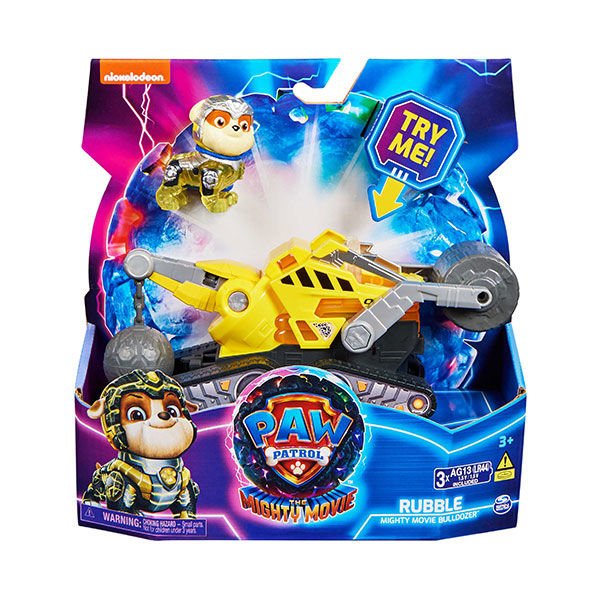Paw Patrol Mighty Pups Figür Ve Araçları Rubble