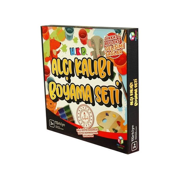 Hobi Alçı Kalıbı Boyama Seti