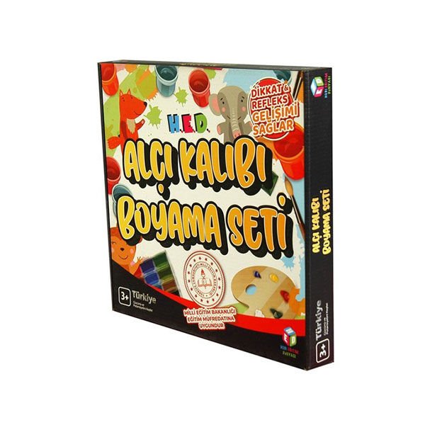 Hobi Alçı Kalıbı Boyama Seti
