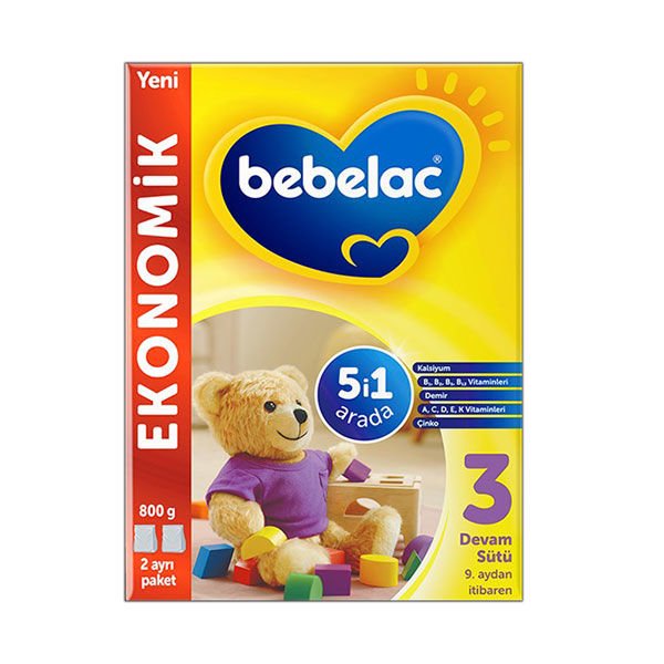 Bebelac 3 Devam Sütü 800 Gr