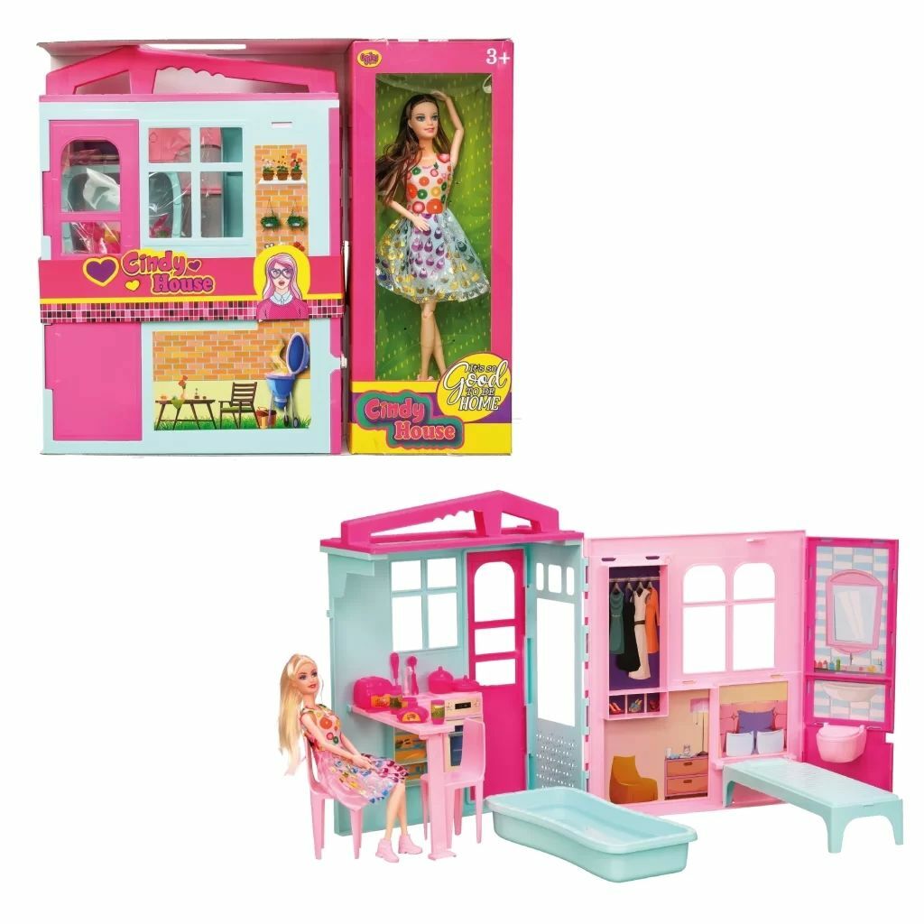 Oydaş OYD-02617 Kutuda Cindy'nin Evi Bebekli