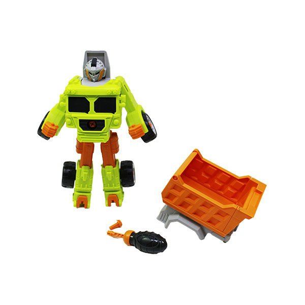 Toysan İnşaat Arabasına Dönüşen Robot