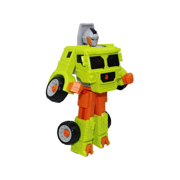 Toysan İnşaat Arabasına Dönüşen Robot