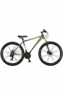 Salcano NG650 27,5 V 27,5 Jant 20'' (170-185 cm Boy) Pabuç Fren 21 Vites Dağ Bisikleti-Mat Antras Sarı Beyaz
