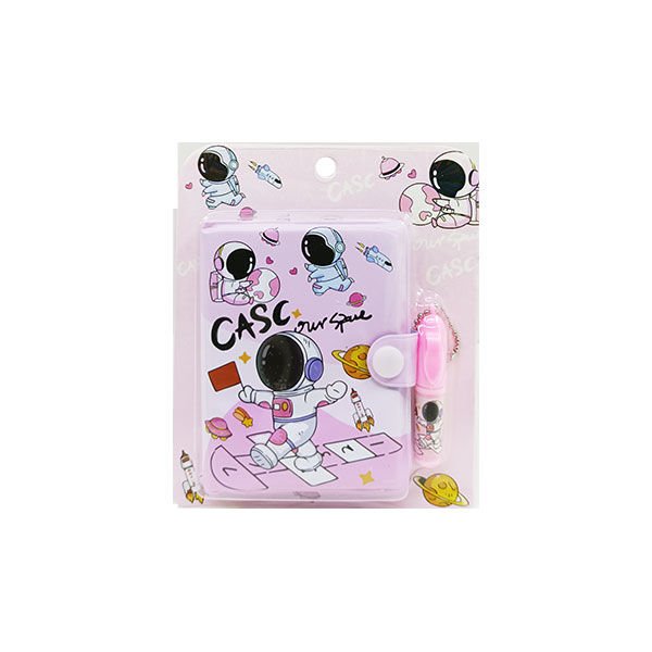 Astronot Kalemli Notluk Pembe