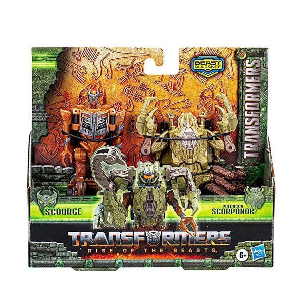 Transformers Rise Of The Beasts İkili Figür Scourge