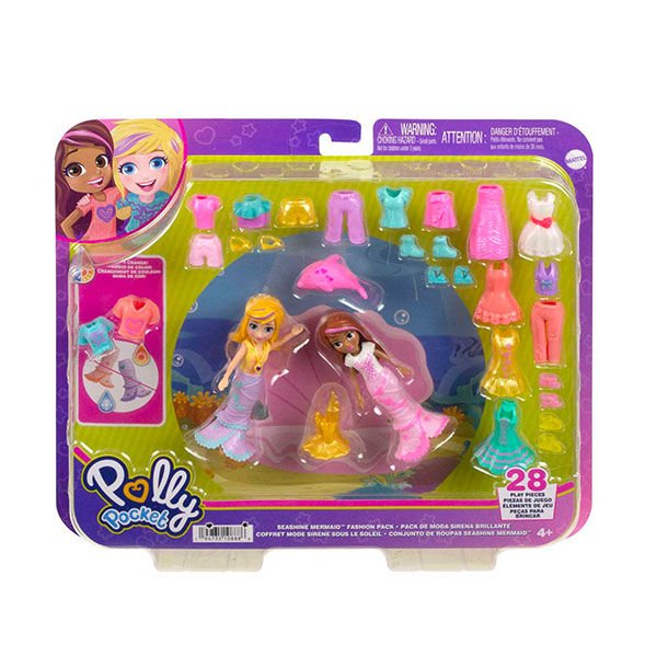 Polly Pocket Ve Arkadaşları Moda Aksesuarları Deniz Kızı Seti