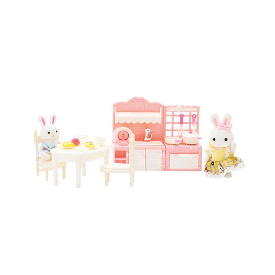 Mega Bay Dreamy Mini Tavşan Çift Katlı Mutfak Oyun Seti
