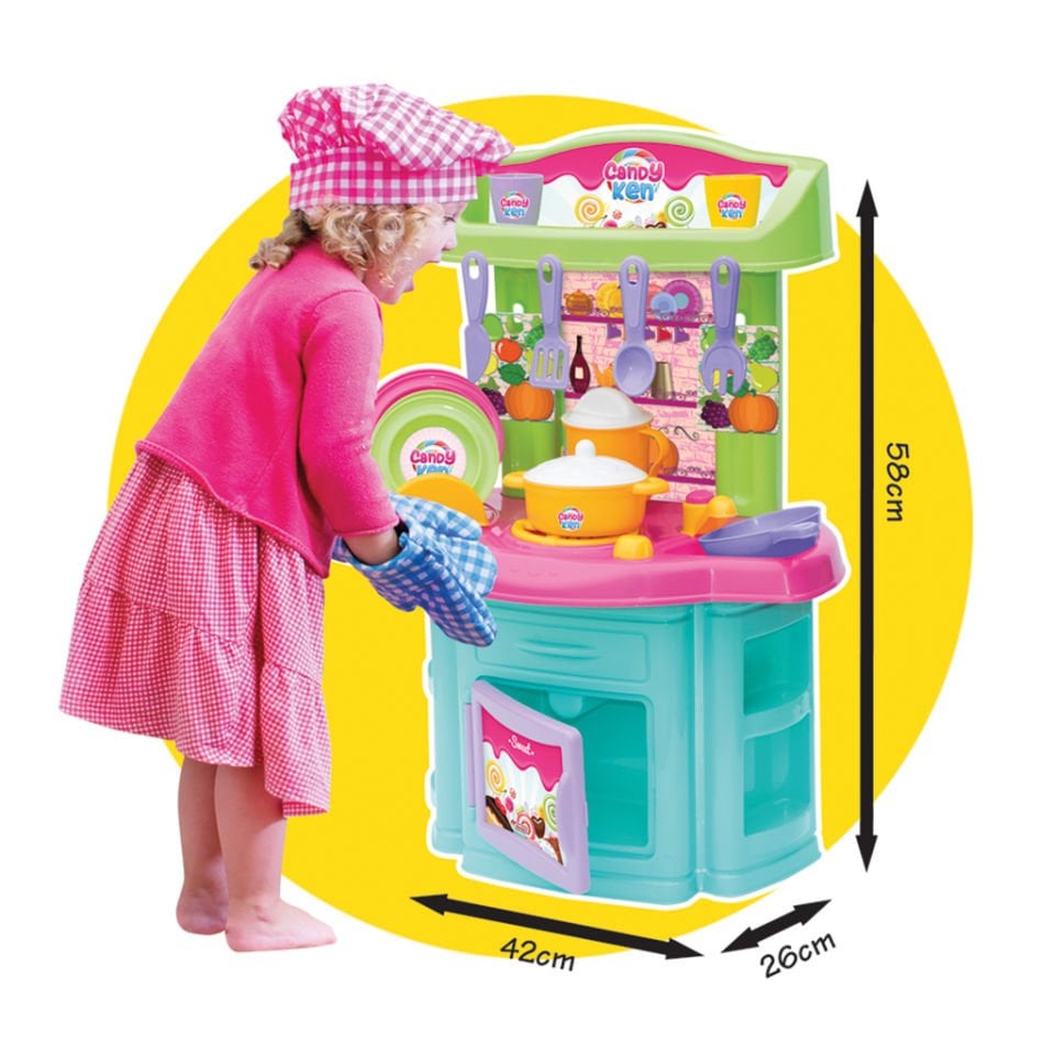 Dede Candy & Ken Şef Mutfak Set