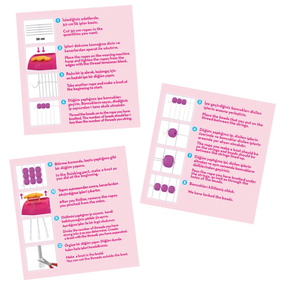 Dede Barbie Takı Dokuma Seti