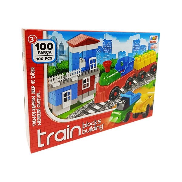 Asya Tren Garı Blocks 100 Parça