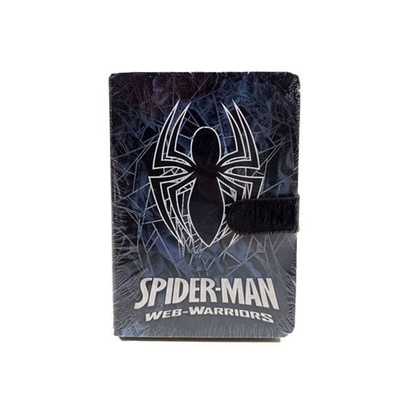 Örümcek Mıknatıslı Defter Siyah