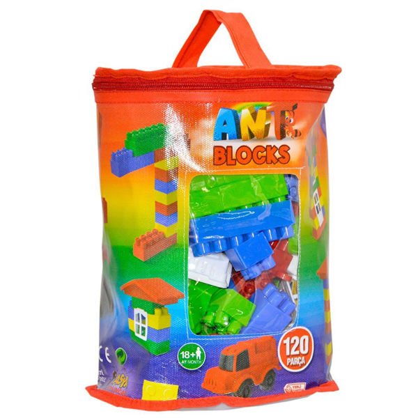 Asya 120 Parça Çantalı Blocks