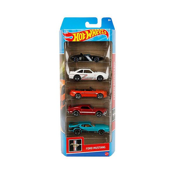 Hot Wheels 5'li Araba Seti Ford Mustang