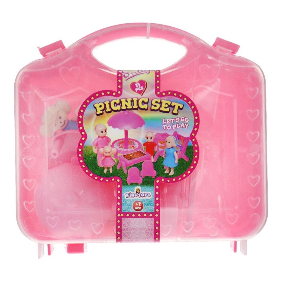 King Toys ENG-1112 El Çantalı Piknik Seti