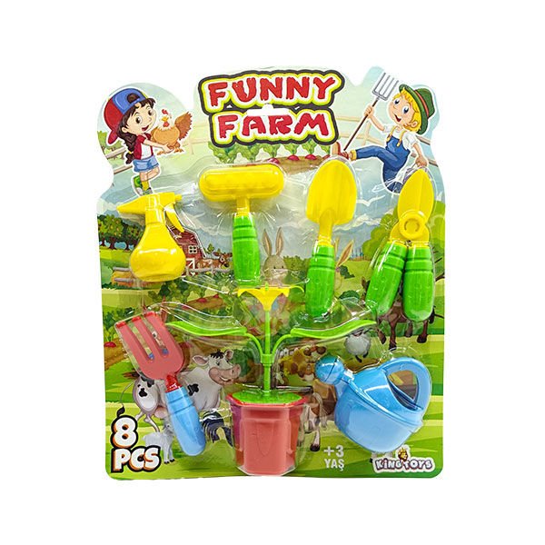 King Toys ENG-1053 Kartela Bahçıvan Seti