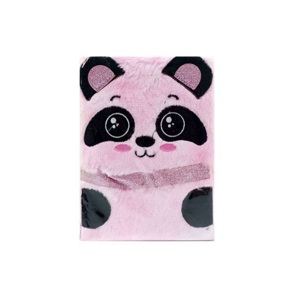 Yumuşak Panda Defter Pembe
