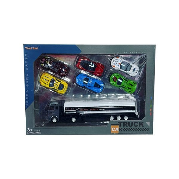 Prestij Tankerli 6'lı Metal Araba Seti