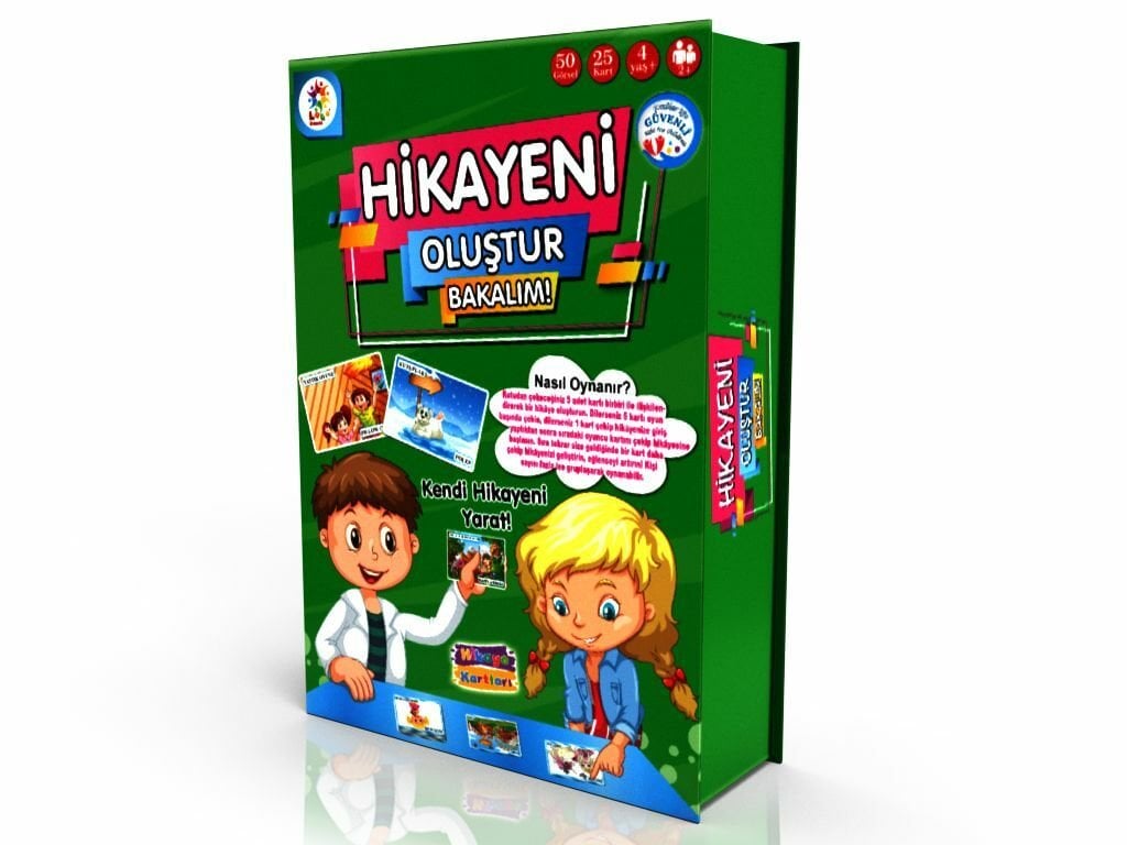 Laço Kids LC7209 Hikayeni Oluştur Bakalım