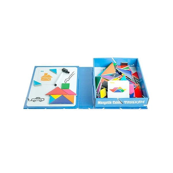 Diy Toy Manyetik Tablet Tangram