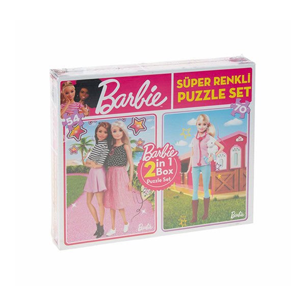 Diy Toy Barbie 2in1 Puzzle